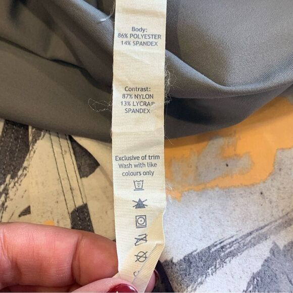 Lululemon Om Pant Mini Art Pop White Multi / Slate Size 2 - Picture 7 of 11